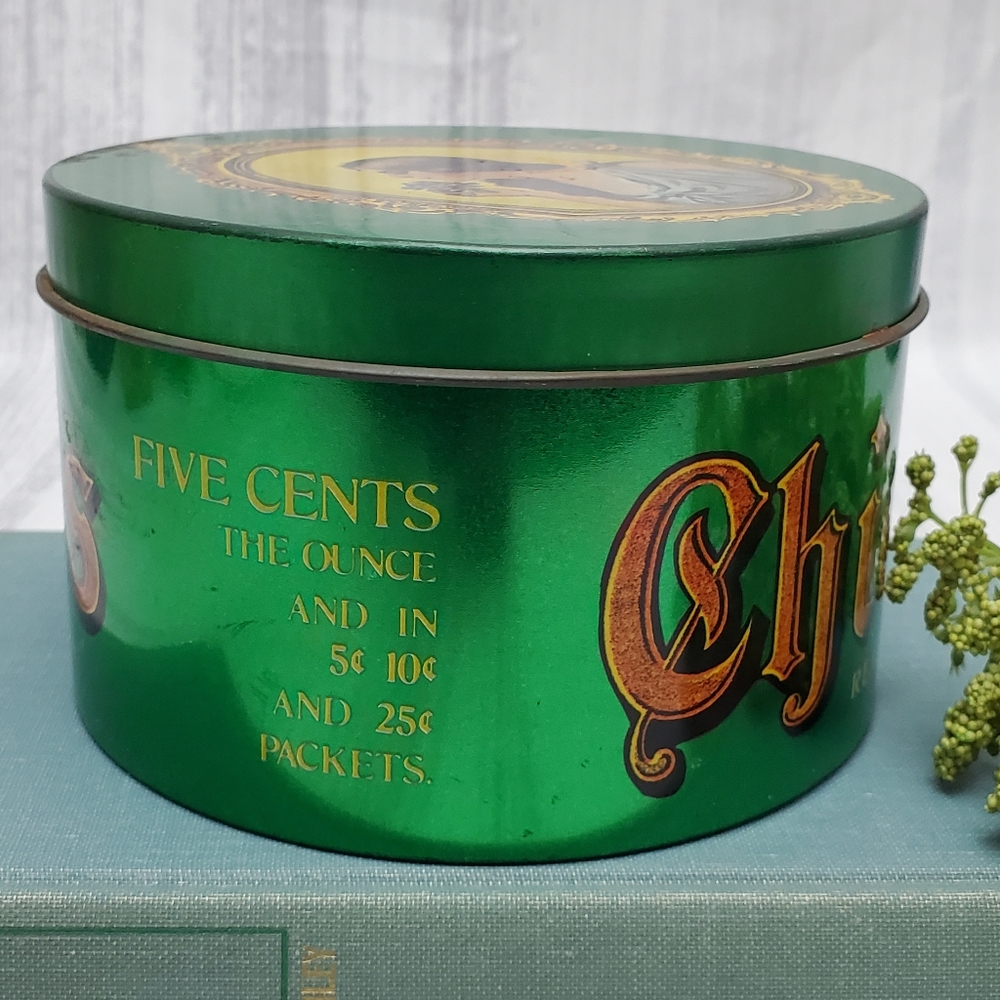 Vintage Green Chiclets Candy Tin * - Picture 3 of 10